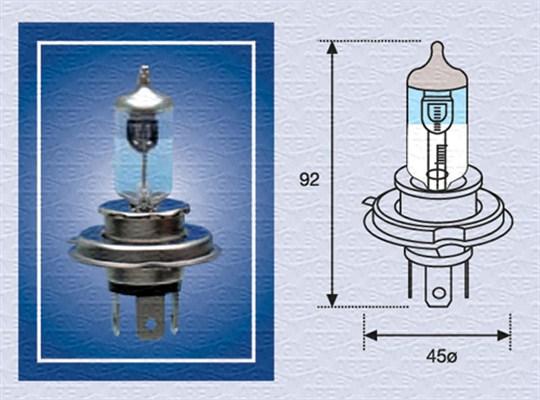 Magneti Marelli 002585100000 - Lampadina, Faro di profondità autozon.pro