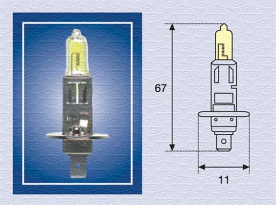 Magneti Marelli 002571100000 - Lampadina, Faro di profondità autozon.pro