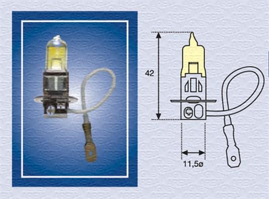 Magneti Marelli 002573100000 - Lampadina, Fendinebbia autozon.pro