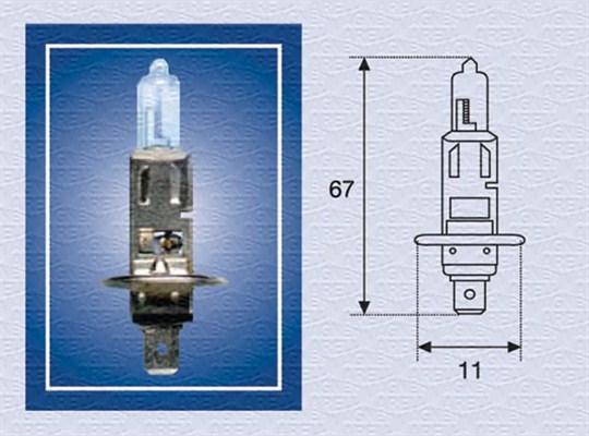 Magneti Marelli 002572100000 - Lampadina, Faro da lavoro autozon.pro