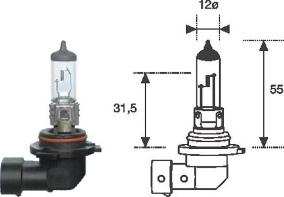 Magneti Marelli 002577300000 - Lampadina, Faro di profondità autozon.pro