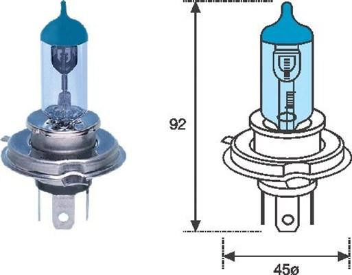 Magneti Marelli 002602100000 - Lampadina, Faro di profondità autozon.pro