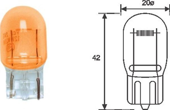 Magneti Marelli 002052300000 - Lampadina, Indicatore direzione autozon.pro