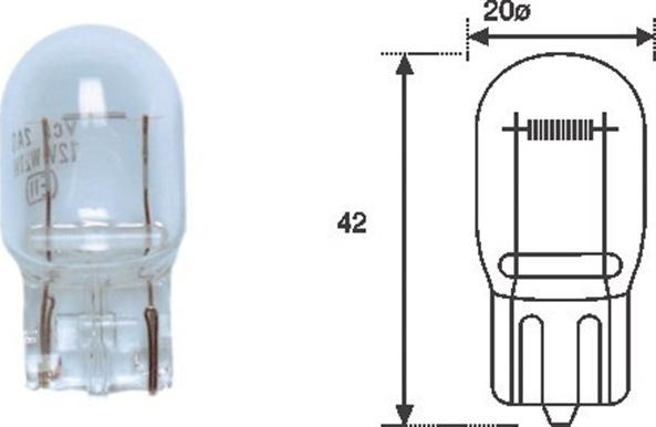 Magneti Marelli 002052200000 - Lampadina, luce di posizione posteriore autozon.pro