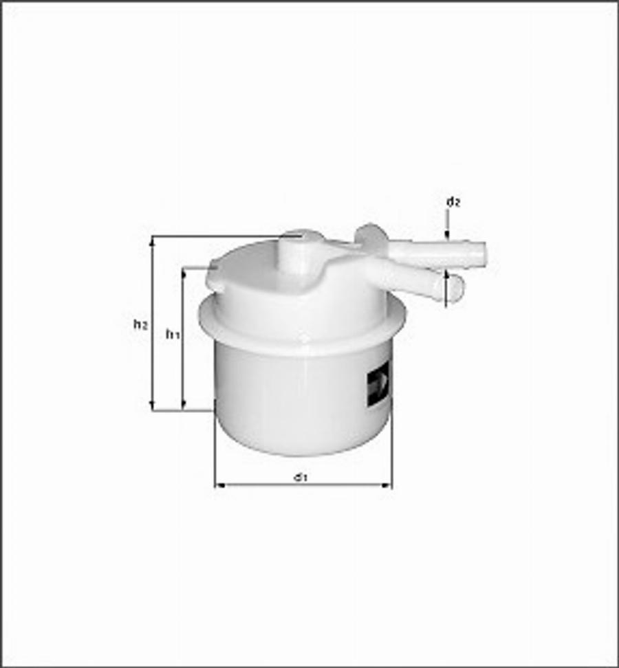 Magneti Marelli 154096316800 - Filtro carburante autozon.pro