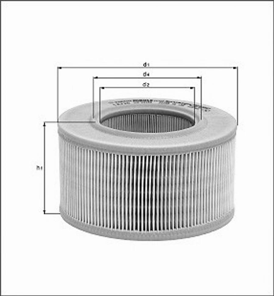 Magneti Marelli 154096754220 - Filtro aria autozon.pro