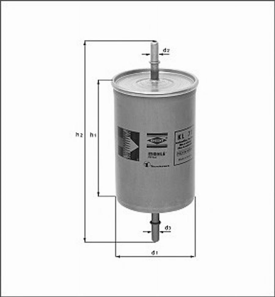 Magneti Marelli 154098616910 - Filtro carburante autozon.pro