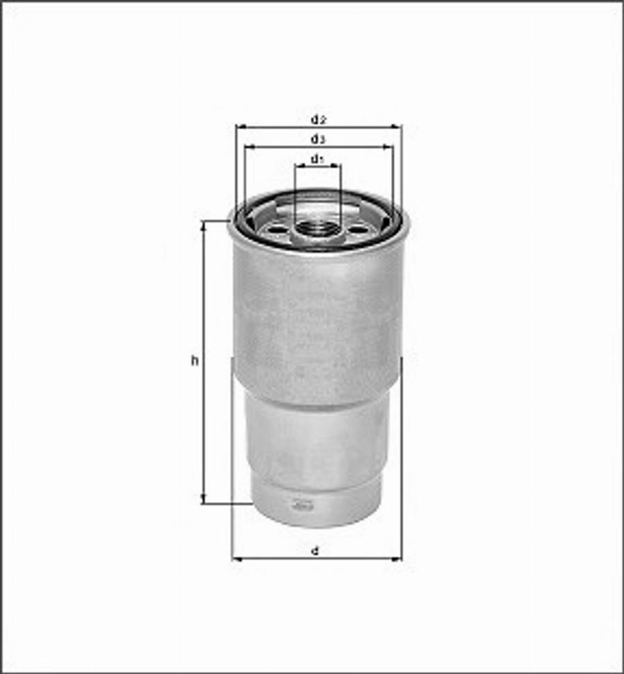 Magneti Marelli 154098814590 - Filtro carburante autozon.pro