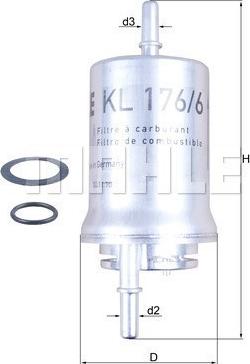 Magneti Marelli 154065361550 - Filtro carburante autozon.pro