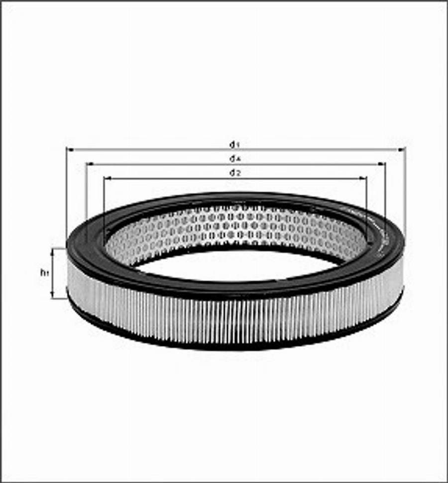 Magneti Marelli 154084050450 - Filtro aria autozon.pro