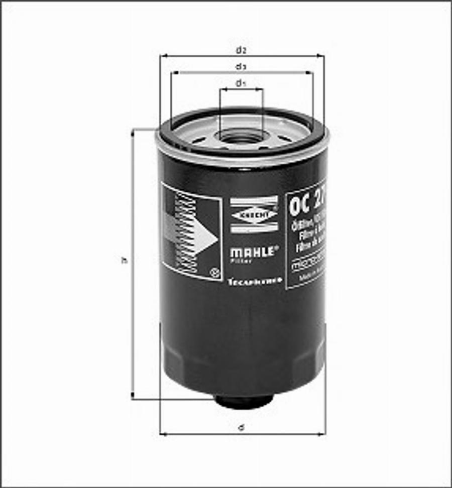 Magneti Marelli 154085039550 - Filtro olio autozon.pro