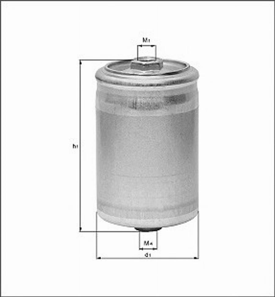 Magneti Marelli 154086748710 - Filtro carburante autozon.pro