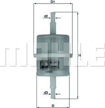 Magneti Marelli 154087186030 - Filtro carburante autozon.pro