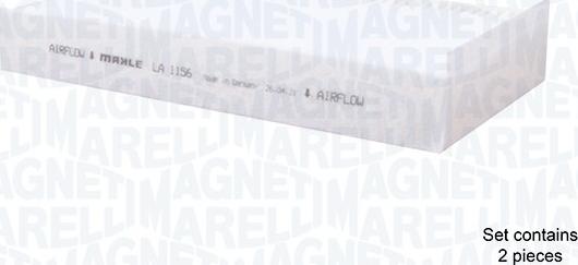 Magneti Marelli 154072416153 - Filtro, Aria abitacolo autozon.pro