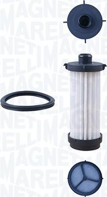 Magneti Marelli 154072515888 - Filtro idraulico, Cambio automatico autozon.pro