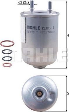 Magneti Marelli 154705390650 - Filtro carburante autozon.pro