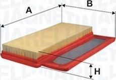 Magneti Marelli 153071760431 - Filtro aria autozon.pro