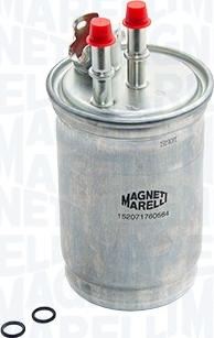 Magneti Marelli 152071760564 - Filtro carburante autozon.pro