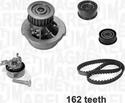 Magneti Marelli 341404200002 - Pompa acqua + Kit cinghie dentate autozon.pro