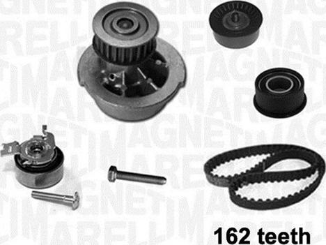 Magneti Marelli 341405720001 - Pompa acqua + Kit cinghie dentate autozon.pro