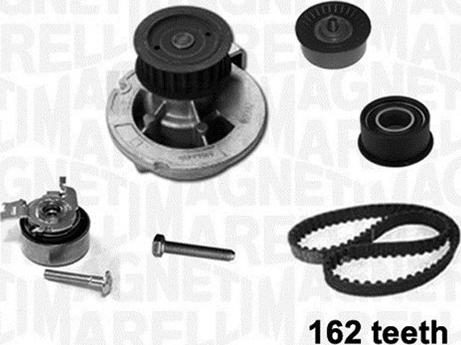 Magneti Marelli 341405720002 - Pompa acqua + Kit cinghie dentate autozon.pro