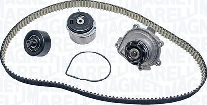 Magneti Marelli 341406350001 - Pompa acqua + Kit cinghie dentate autozon.pro