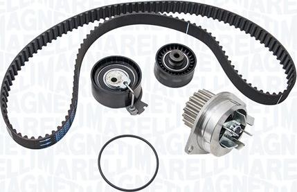 Magneti Marelli 341401680001 - Pompa acqua + Kit cinghie dentate autozon.pro