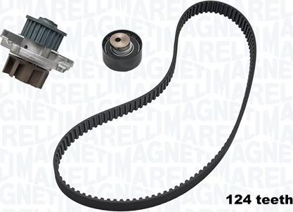 Magneti Marelli 341401860002 - Pompa acqua + Kit cinghie dentate autozon.pro