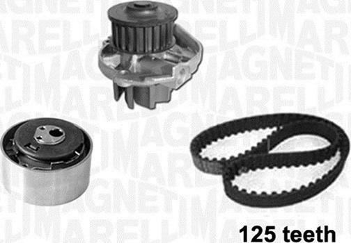 Magneti Marelli 341402470001 - Pompa acqua + Kit cinghie dentate autozon.pro