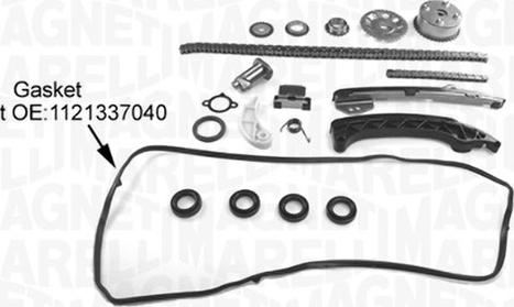 Magneti Marelli 341500001470 - Kit catena distribuzione autozon.pro