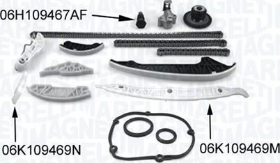 Magneti Marelli 341500001190 - Kit catena distribuzione autozon.pro