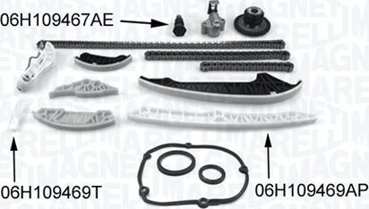 Magneti Marelli 341500001150 - Kit catena distribuzione autozon.pro