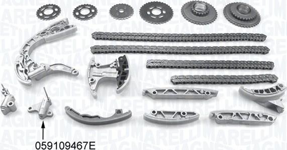 Magneti Marelli 341500001180 - Kit catena distribuzione autozon.pro