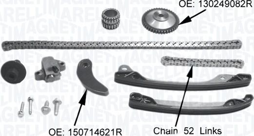 Magneti Marelli 341500001360 - Kit catena distribuzione autozon.pro