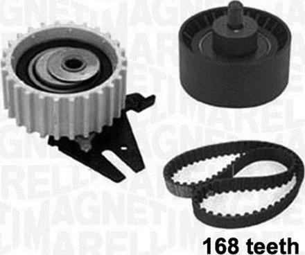 Magneti Marelli 341304850000 - Kit cinghie dentate autozon.pro