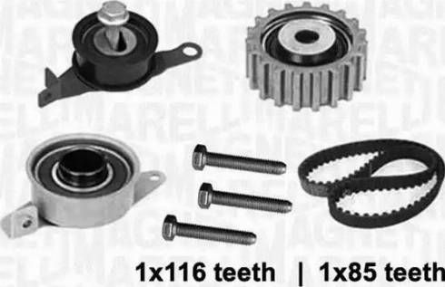 Magneti Marelli 341301080000 - Kit cinghie dentate autozon.pro