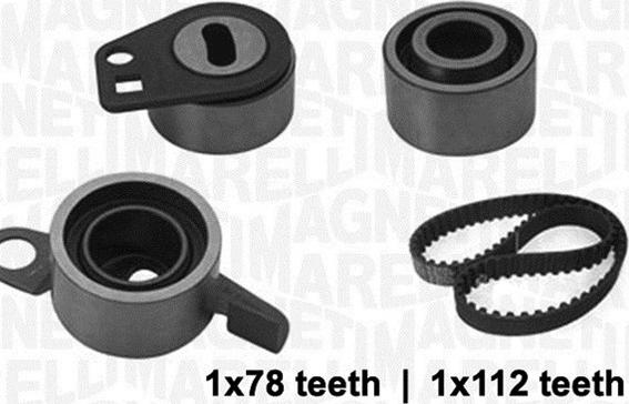 Magneti Marelli 341301290000 - Kit cinghie dentate autozon.pro