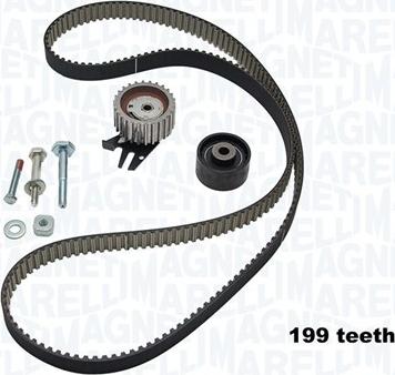 Magneti Marelli 341303440000 - Kit cinghie dentate autozon.pro