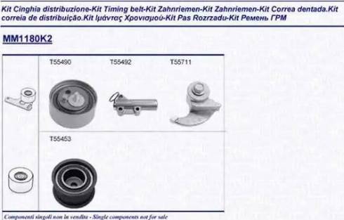 Magneti Marelli 341311801102 - Kit cinghie dentate autozon.pro