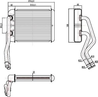 Magneti Marelli 359000302020 - Scambiatore calore, Riscaldamento abitacolo autozon.pro