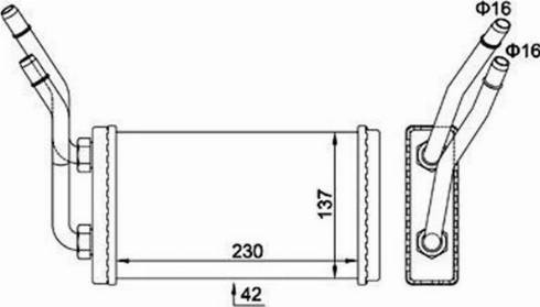 Magneti Marelli 359000310100 - Scambiatore calore, Riscaldamento abitacolo autozon.pro