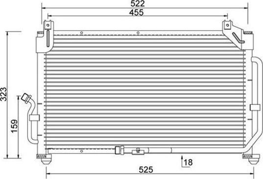 Magneti Marelli 359003220490 - Condensatore, Climatizzatore autozon.pro