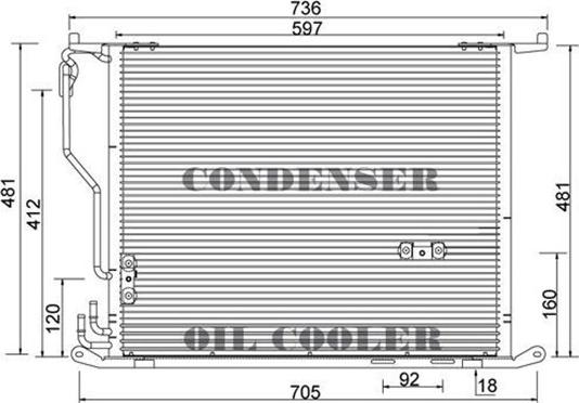 Magneti Marelli 359003221040 - Condensatore, Climatizzatore autozon.pro