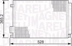 Magneti Marelli 350203497000 - Condensatore, Climatizzatore autozon.pro