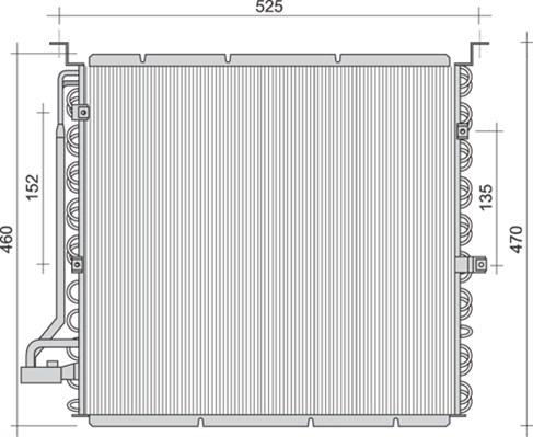 Magneti Marelli 350203455000 - Condensatore, Climatizzatore autozon.pro