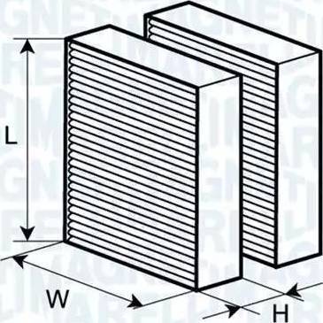 Magneti Marelli 350203062480 - Filtro, Aria abitacolo autozon.pro