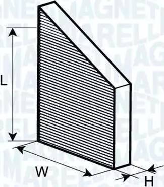 Magneti Marelli 350203061570 - Filtro, Aria abitacolo autozon.pro