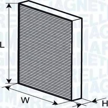 Magneti Marelli 350203062520 - Filtro, Aria abitacolo autozon.pro