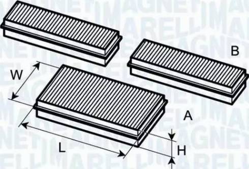 Magneti Marelli 350203061780 - Filtro, Aria abitacolo autozon.pro