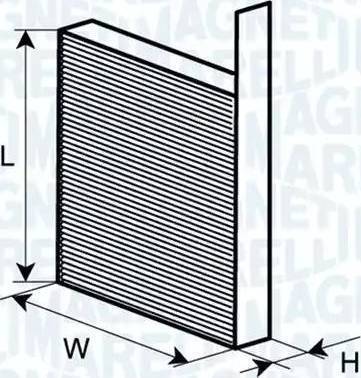 Magneti Marelli 350203062820 - Filtro, Aria abitacolo autozon.pro